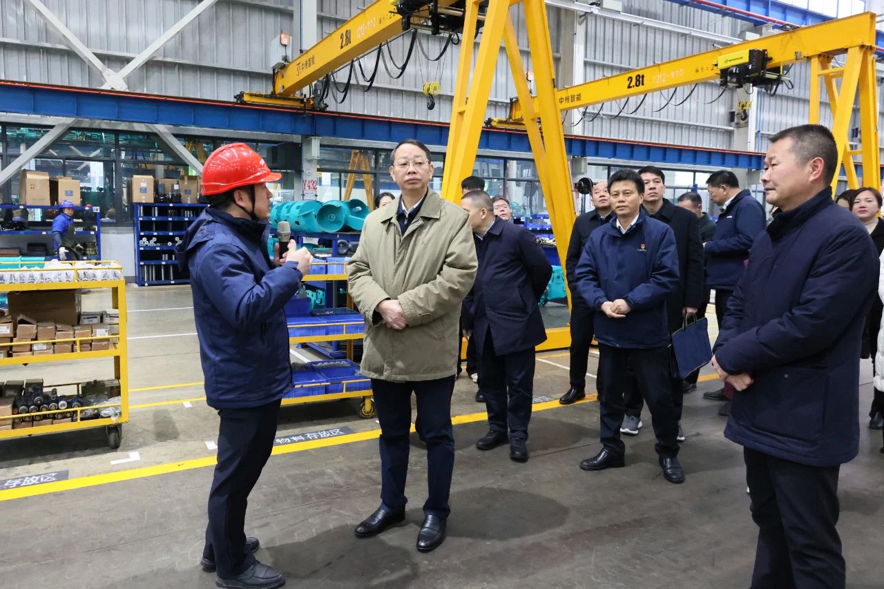 文樹勛帶隊走訪調研山河智能