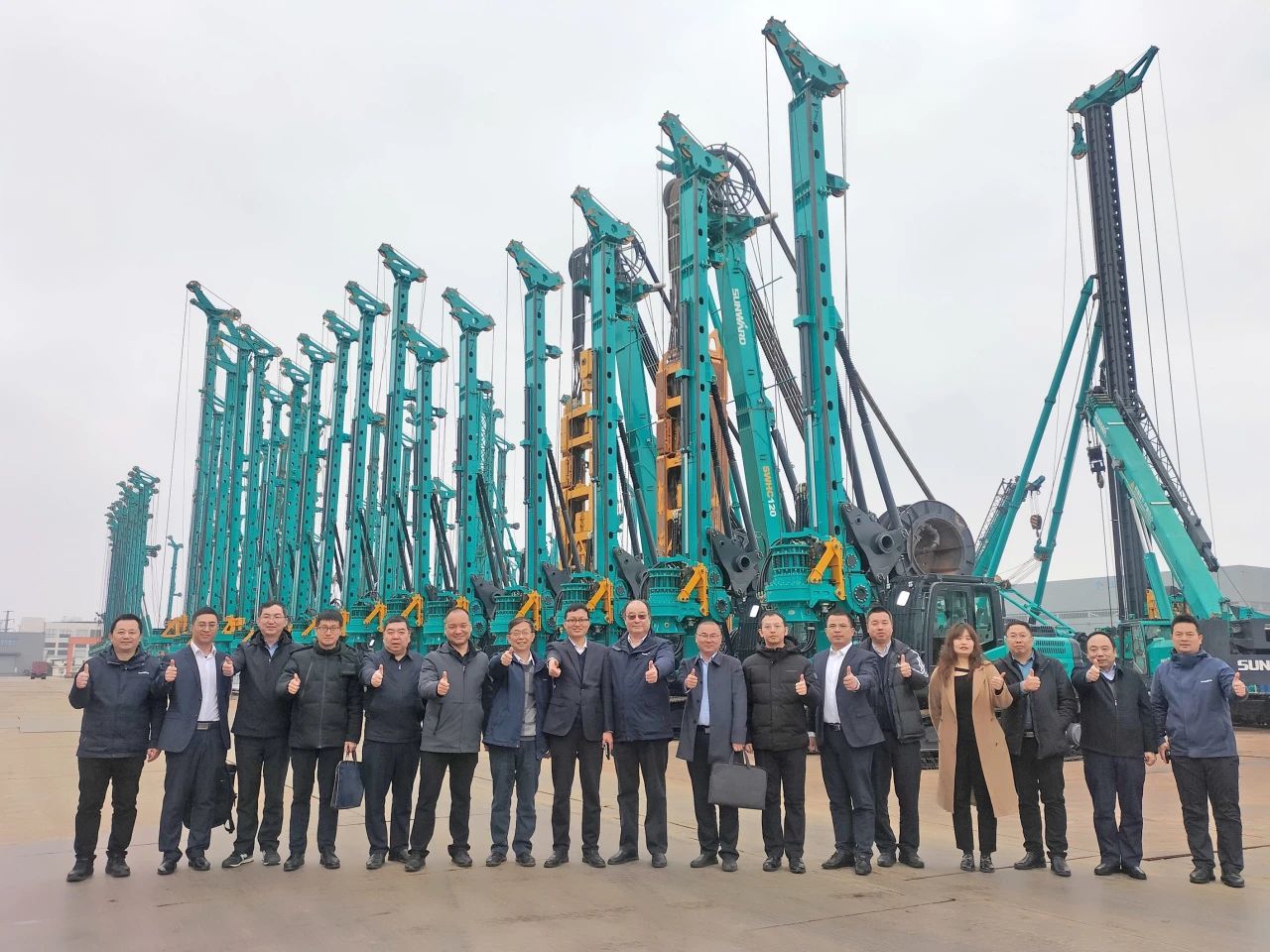 加強全方位合作！中鐵二十局到訪山河智能