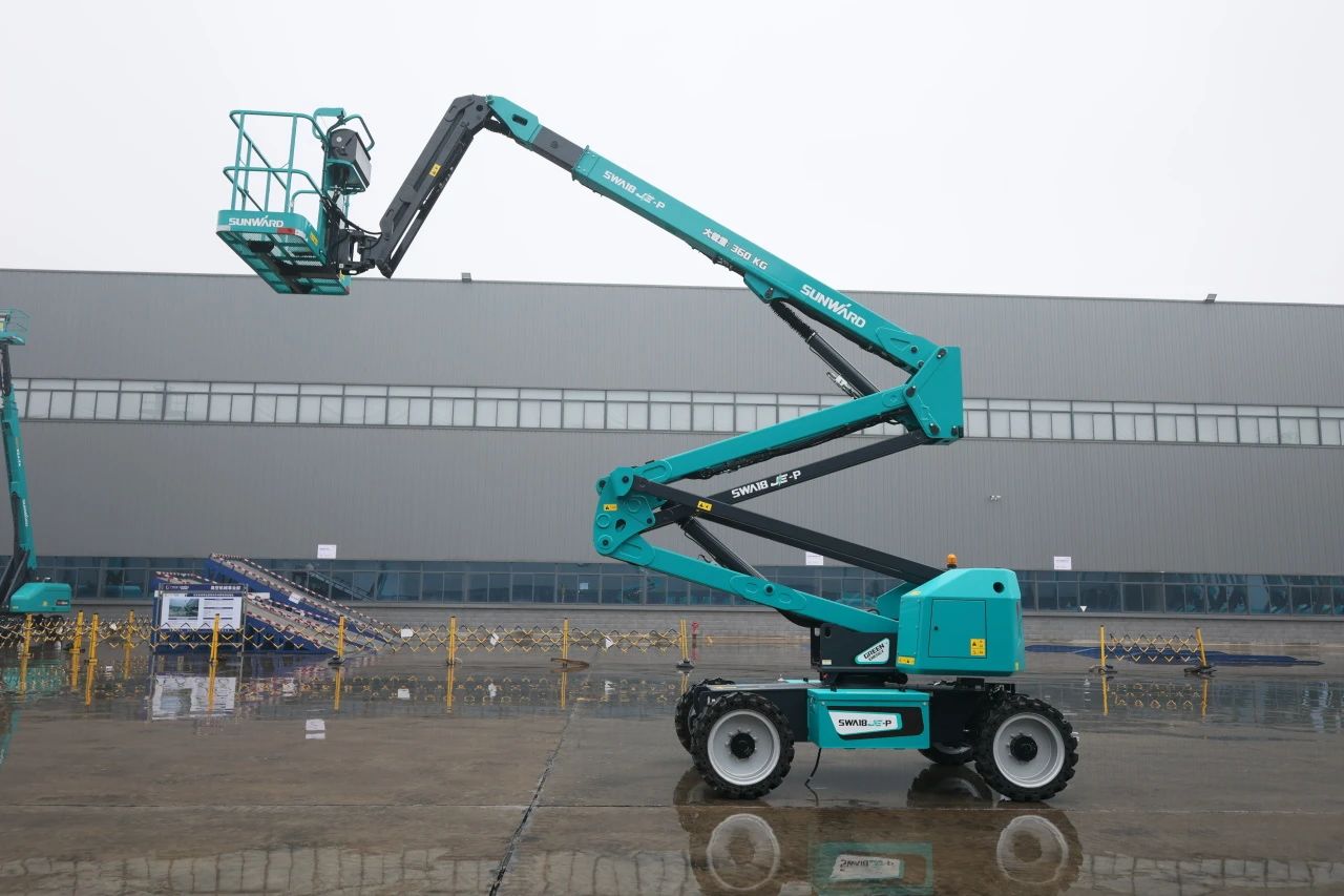 又雙叒叕上新了！山河智能首款雙載荷電動曲臂式高空作業平臺順利下線