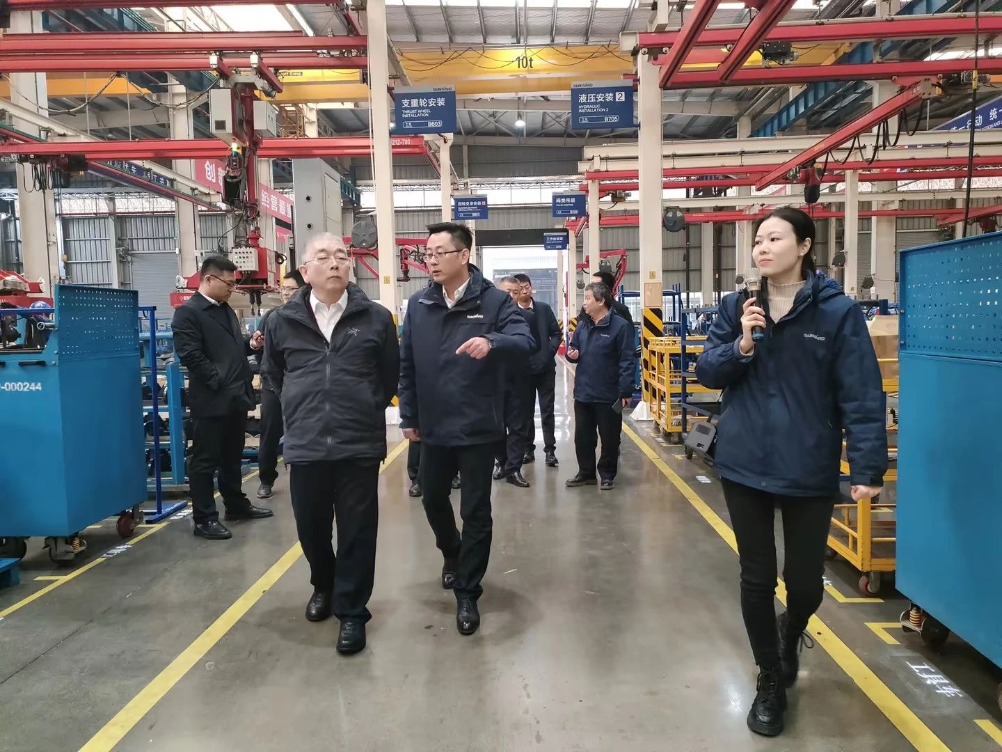 新思路、新領域、新合作、新突破！中鐵十二局到訪山河智能