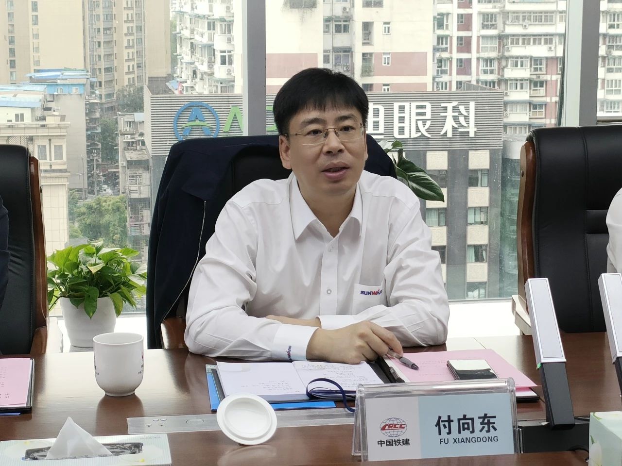 適應新形勢，尋求新合作！山河智能到訪中鐵二十三局