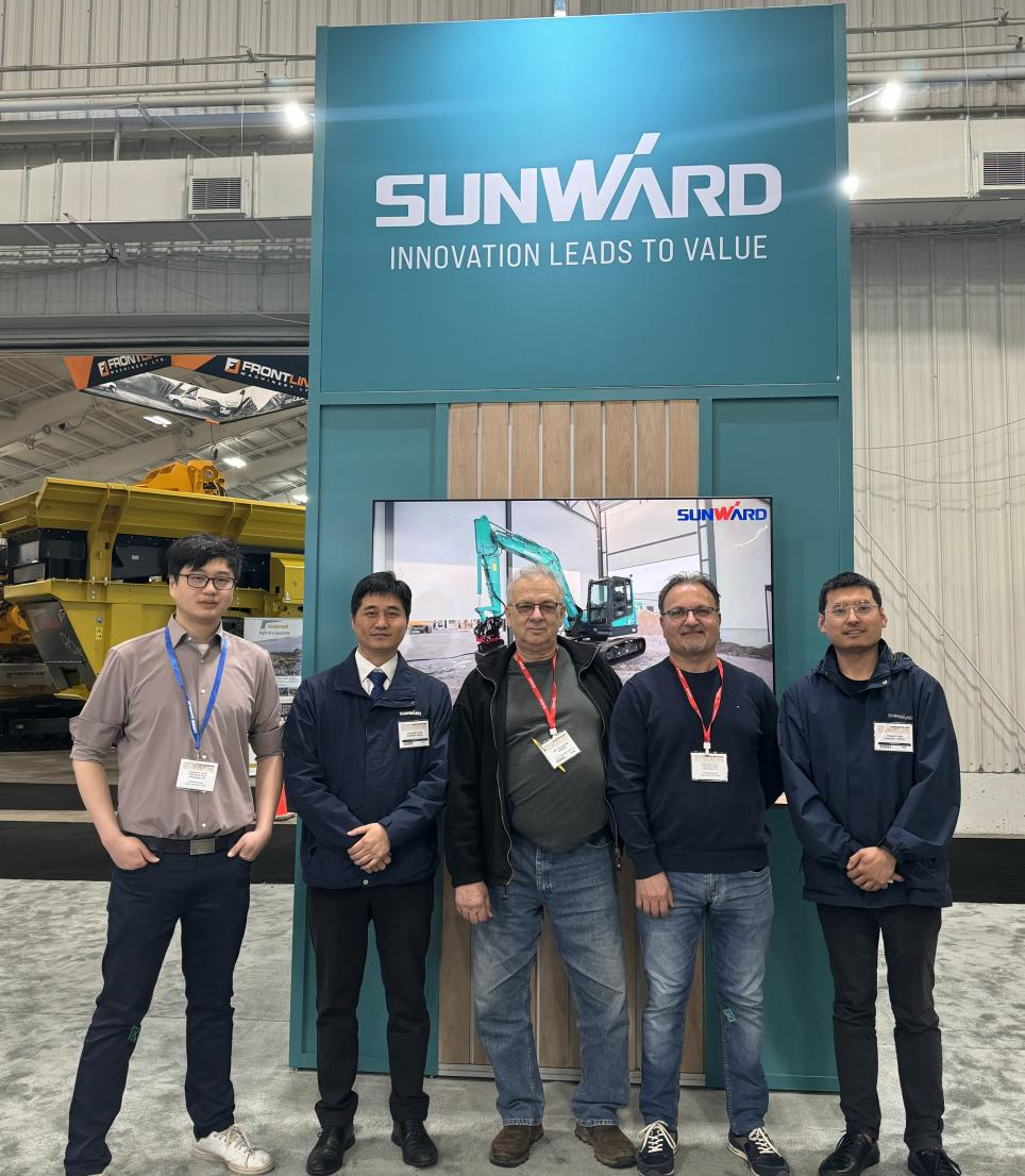 山河智能亮相加拿大最大重型設備展