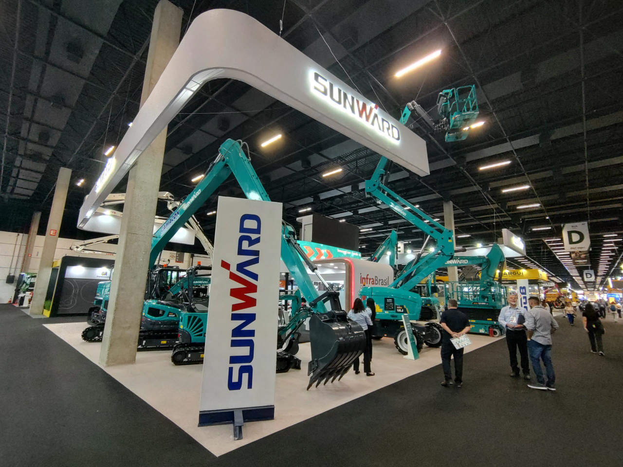 展出設備銷售一空！山河智能亮相2024巴西礦業展覽會！