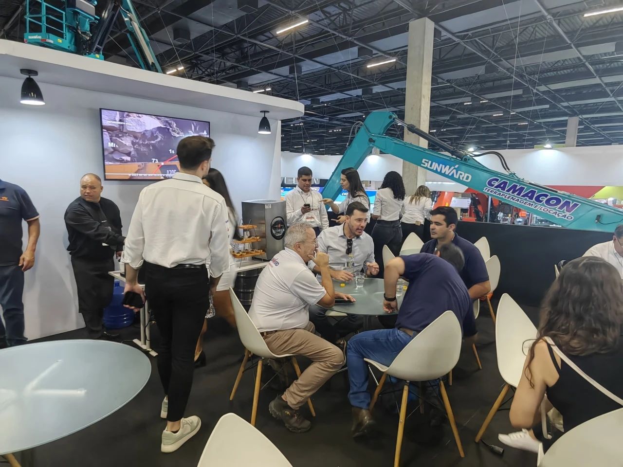 展出設備銷售一空！山河智能亮相2024巴西礦業展覽會！