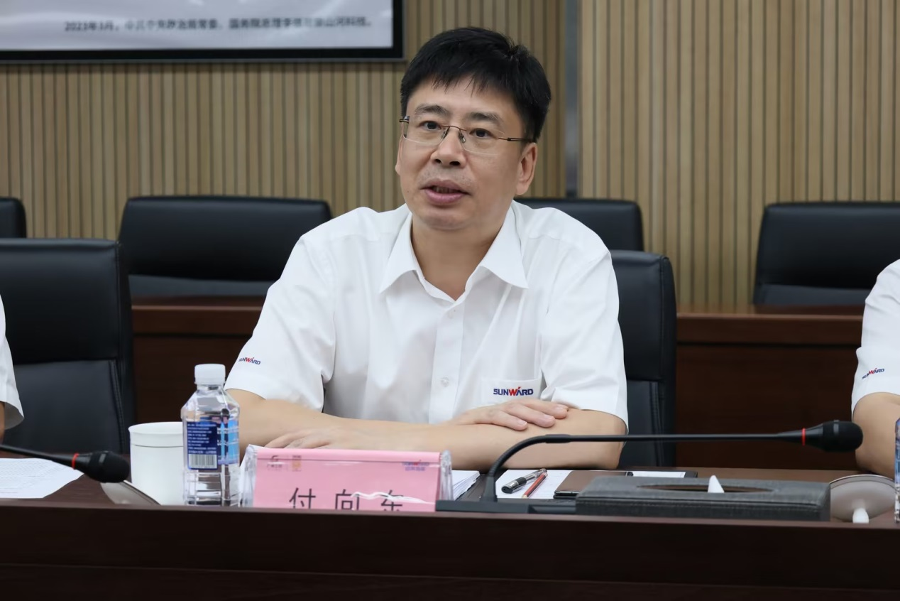 深化交流合作！廣州港李明忠副總經理率隊蒞臨山河智能考察交流！