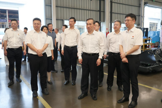 中國貿促會會長任鴻斌調研山河智能