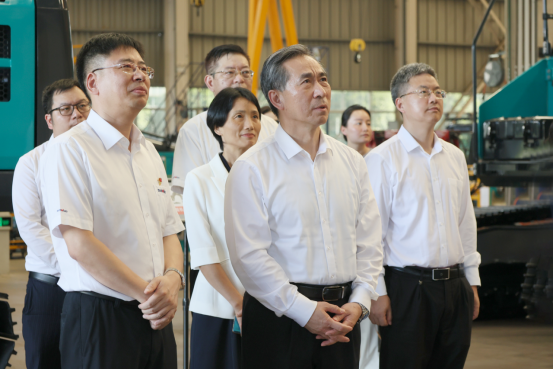 中國貿促會會長任鴻斌調研山河智能