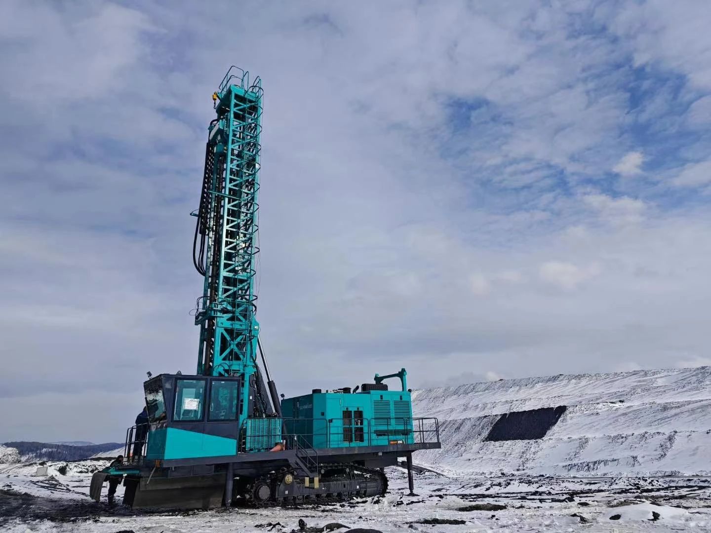 月鉆進42888米，山河智能牙輪鉆機施工效率再創新高