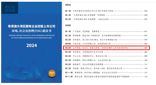 喜訊！山河智能再次入選“大灣區國企ESG發展指數”榜單