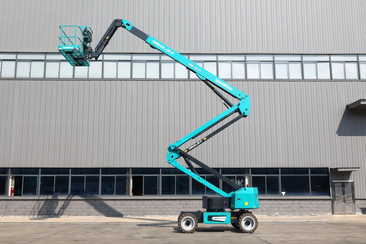 高可靠、高安全、高性能！山河智能新一代P系列電動臂式高空作業平臺成功下線