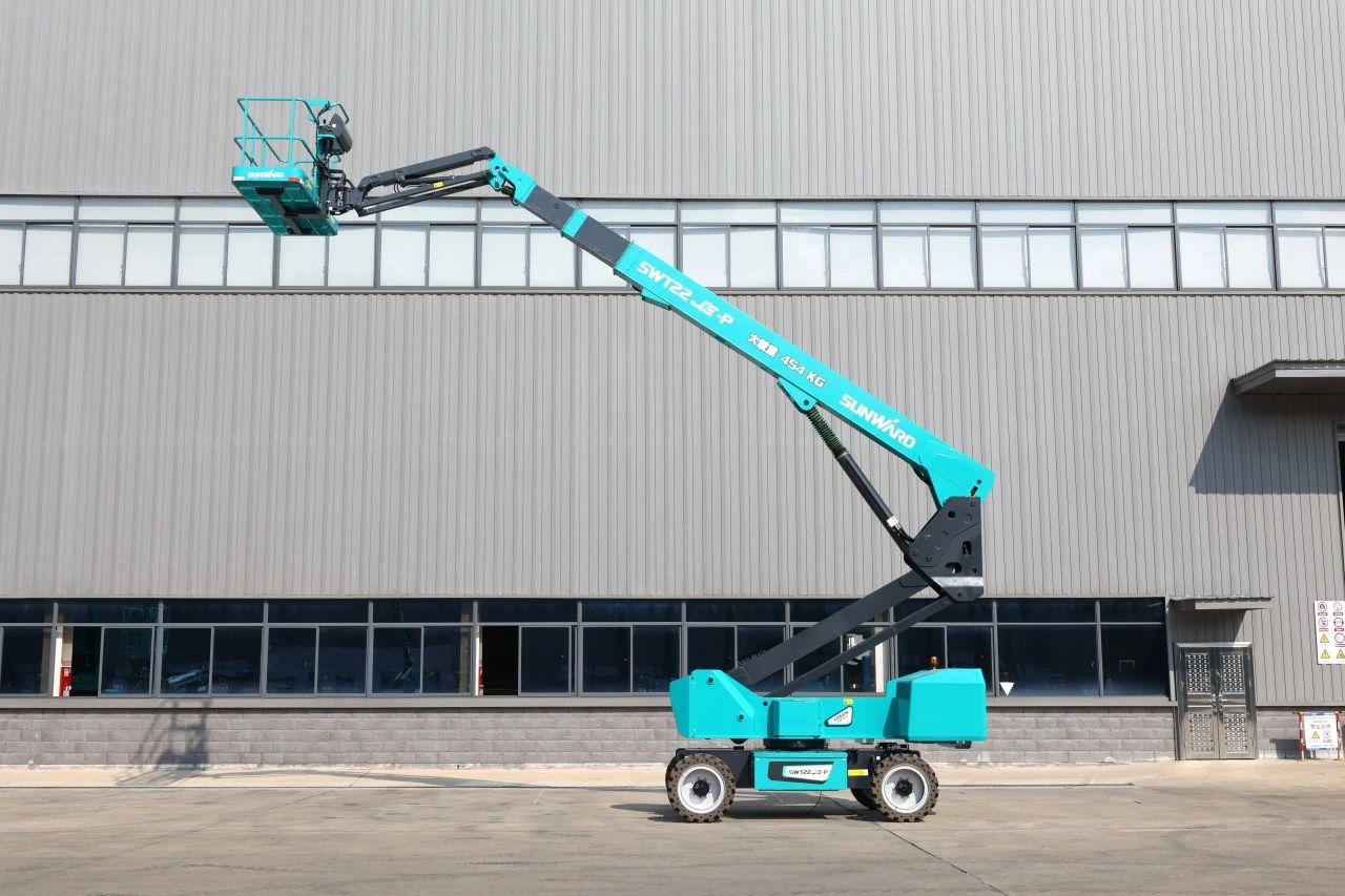 高可靠、高安全、高性能！山河智能新一代P系列電動臂式高空作業平臺成功下線