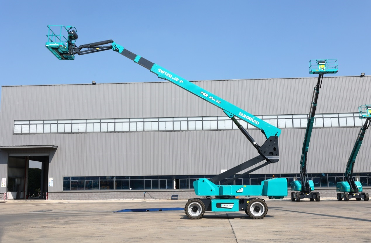 高可靠、高安全、高性能！山河智能新一代P系列電動臂式高空作業平臺成功下線