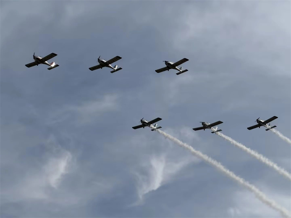 十年織得山河秀，踐行初心創未來！山河飛行表演隊成立10周年慶典活動隆重舉行