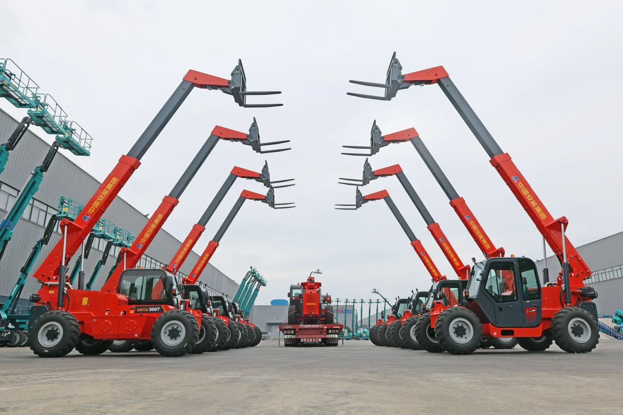 應運而生，“急”速響應！山河智能伸縮臂叉裝車進軍應急救援領域