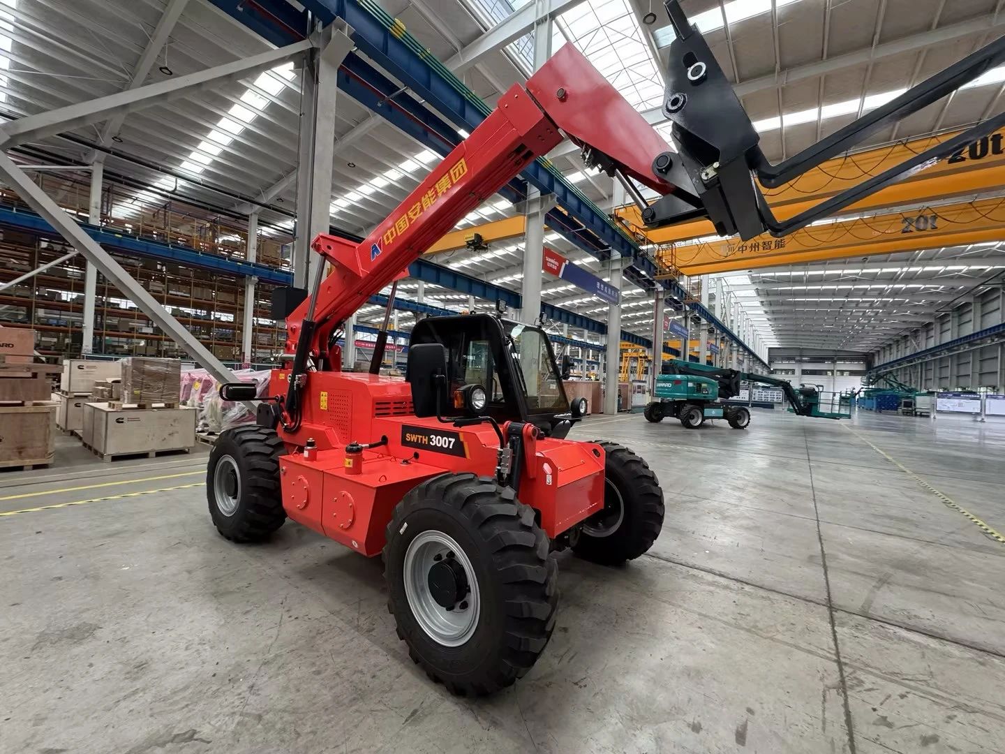 應運而生，“急”速響應！山河智能伸縮臂叉裝車進軍應急救援領域