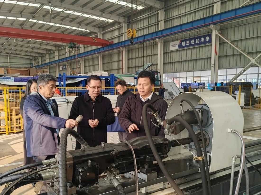 長沙市科技局局長唐繼發調研工研院