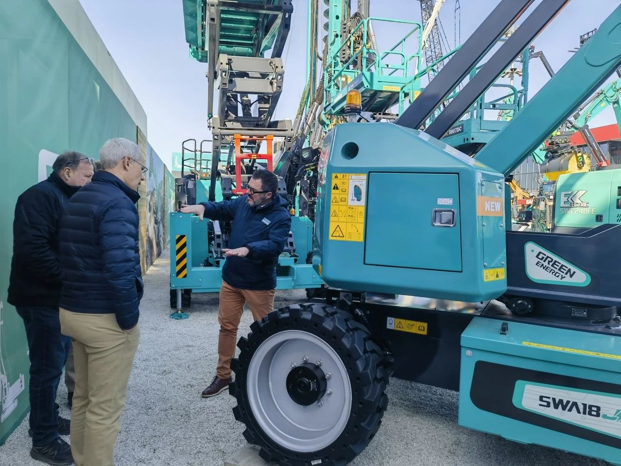 山河智能高空機械閃耀Bauma 2025！ 新能源技術與創新產品獲全球矚目