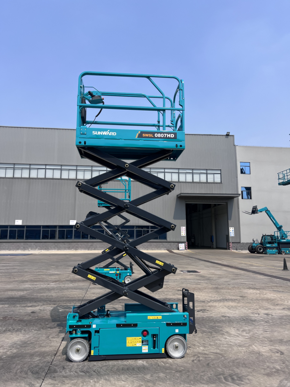 山河智能電動液驅剪叉系列產品全面升級，為客戶創造更大價值