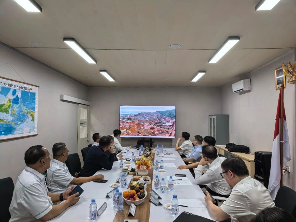 廣州工控集團黨委書記、董事長景廣軍率隊考察山河智能印尼子公司