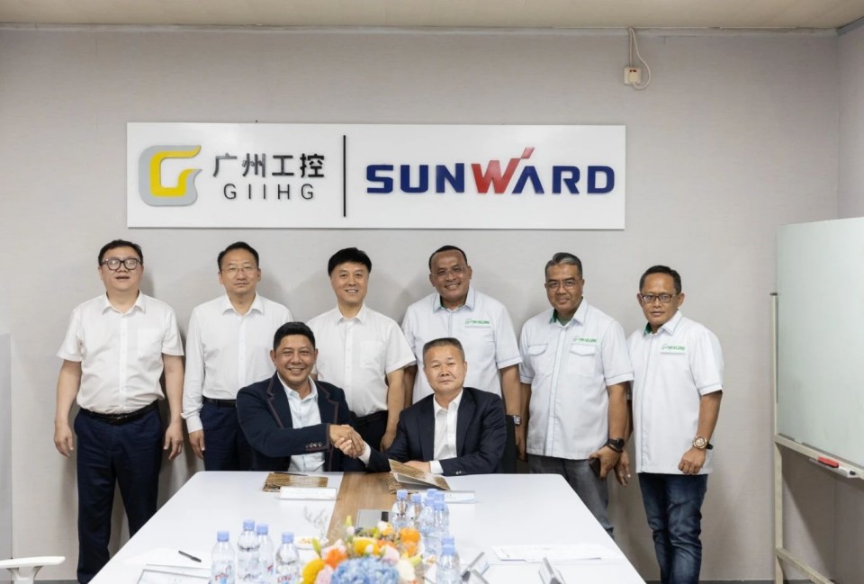 廣州工控集團黨委書記、董事長景廣軍率隊考察山河智能印尼子公司