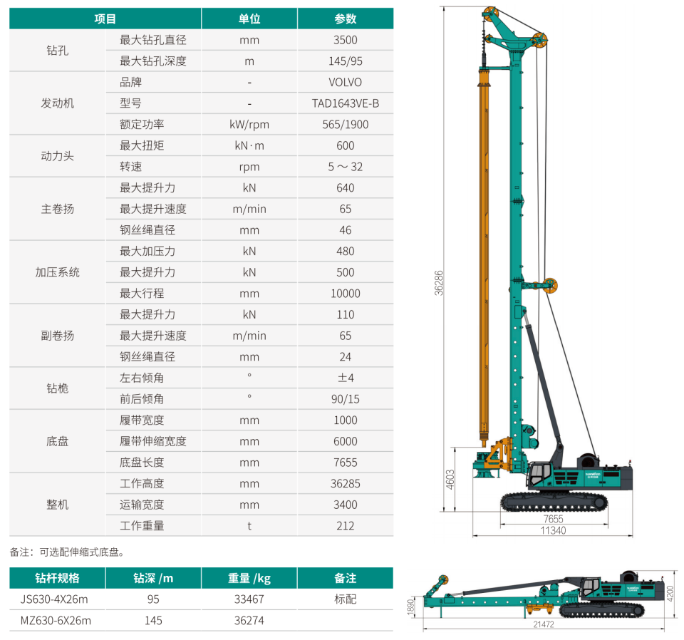 超大型多功能旋挖鉆機