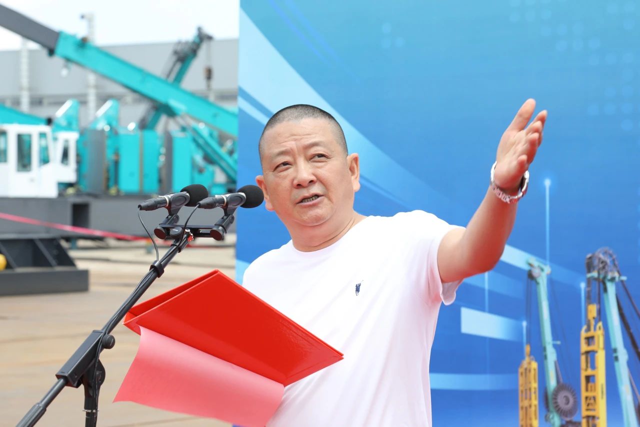 “破紀錄王者”再出征！山河智能SWDM800旋挖鉆機成功交機