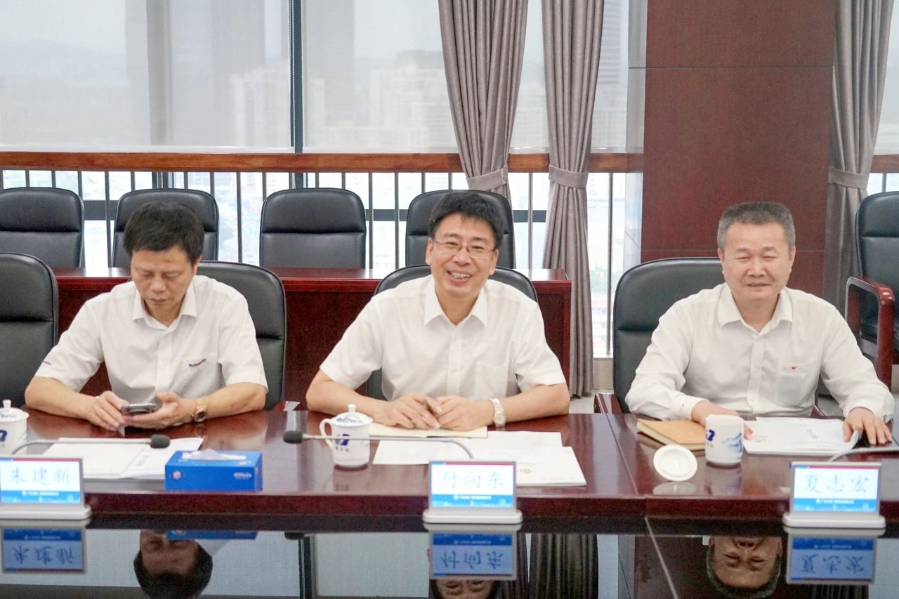 山河智能董事長付向東率隊拜訪廣東水電二局，深化合作共謀發展