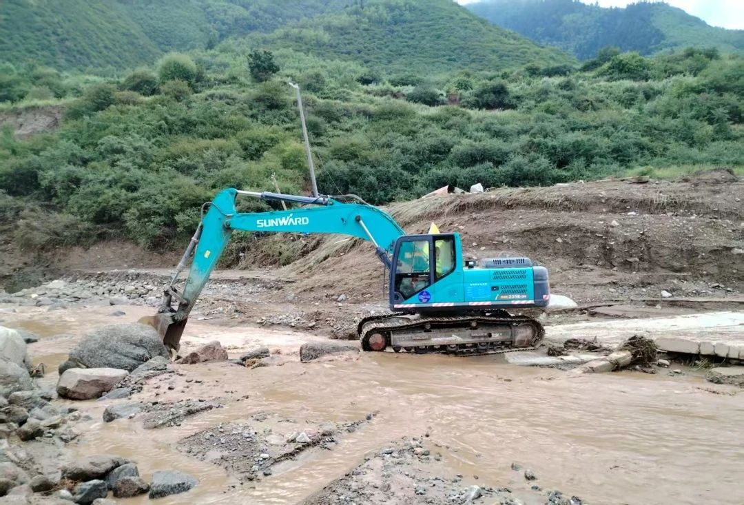 關注！山河智能緊急馳援甘肅榆中