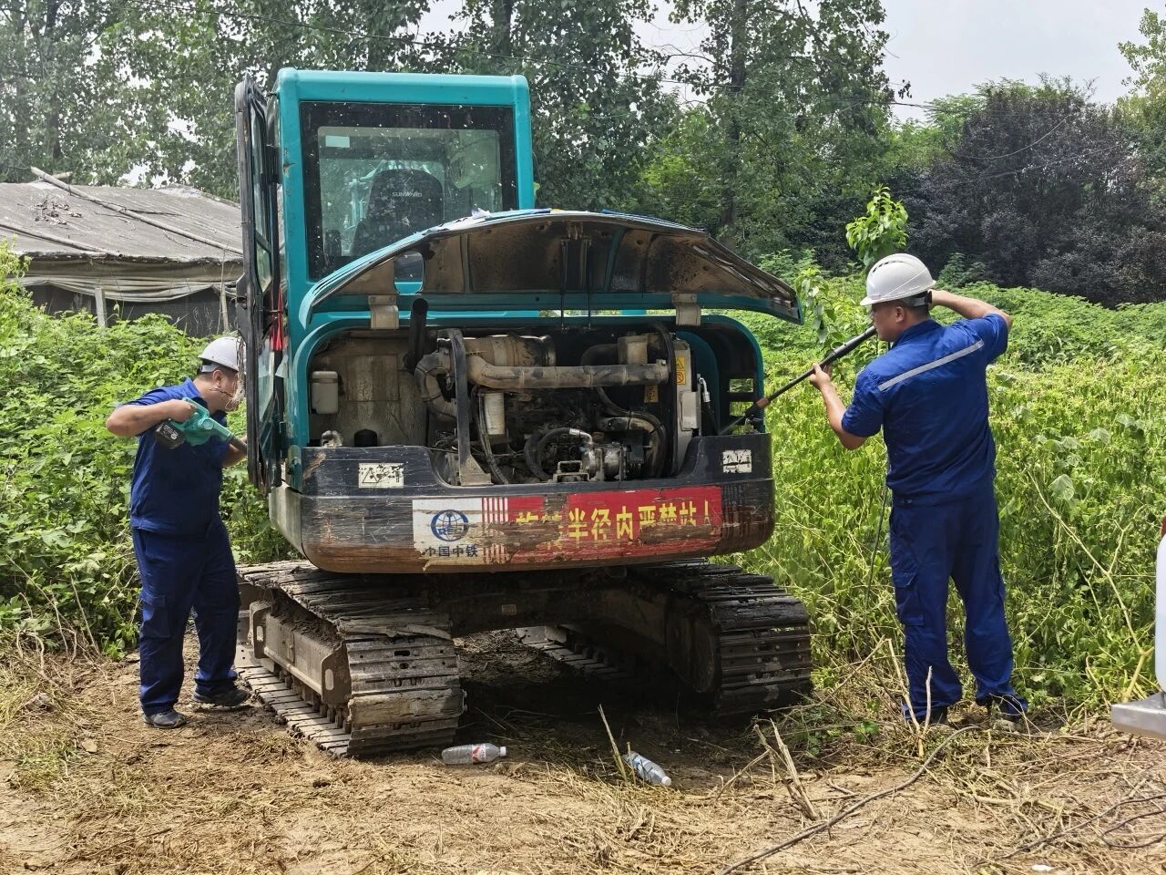 山河智能“服務萬里行”活動走進安徽，貼心服務獲客戶認可