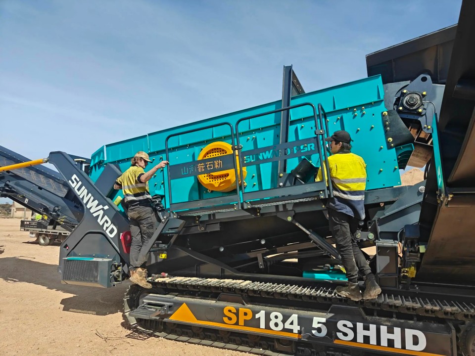 高效環保深受認可！山河智能破碎篩分設備首進澳洲市場