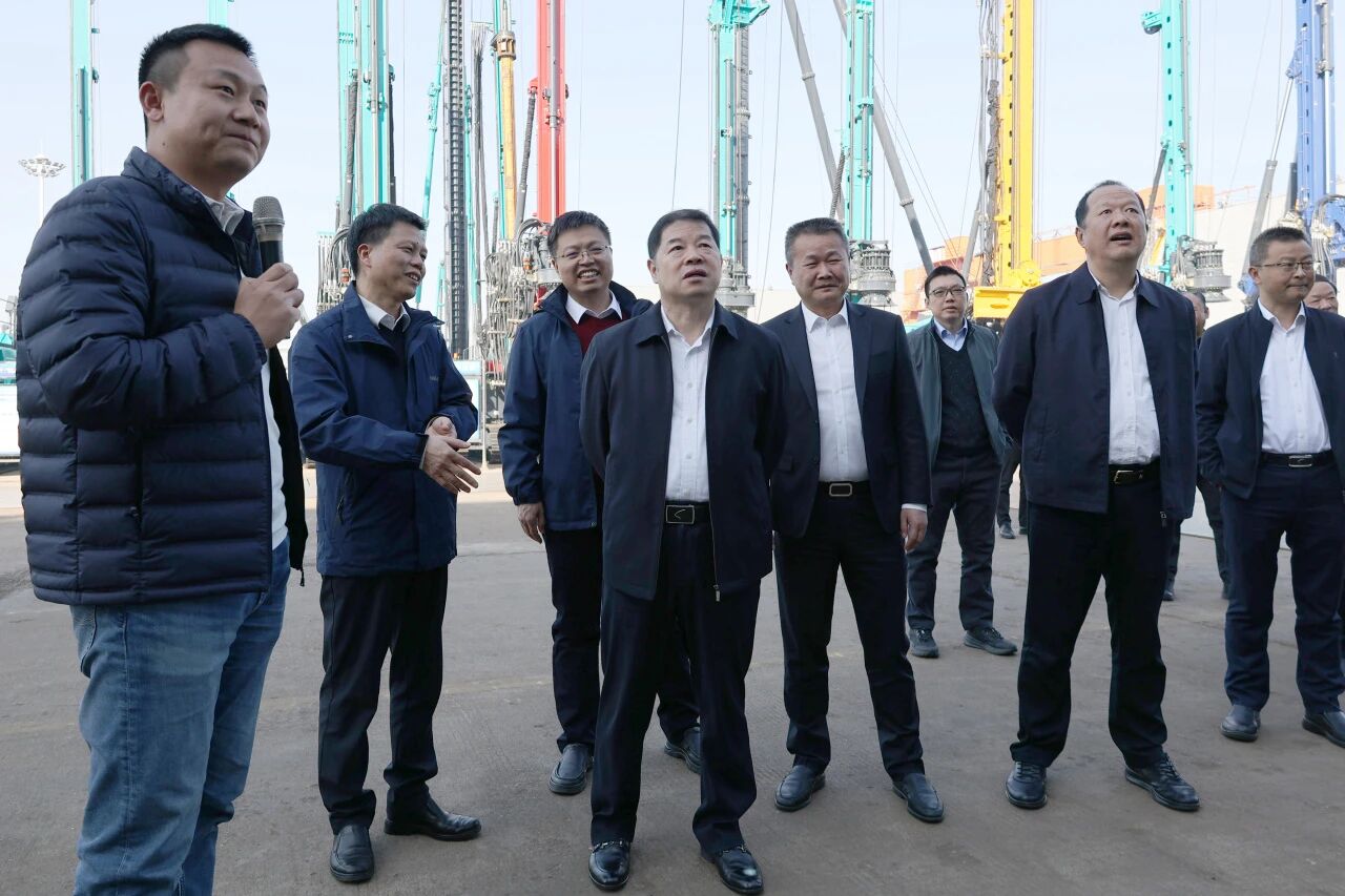 共謀合作、共贏發展！中國能建葛洲壩集團黨委書記、董事長譚華到訪山河智能