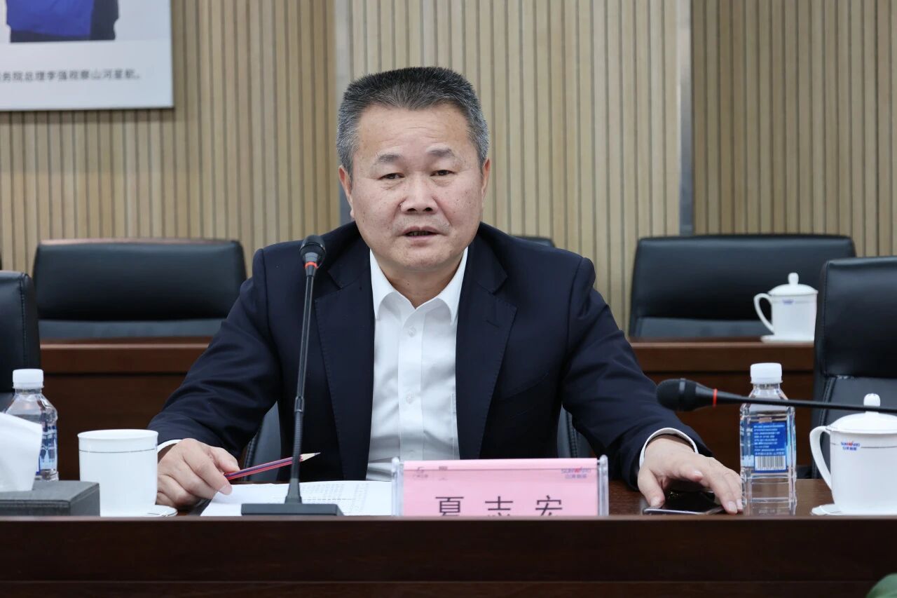 共謀合作、共贏發展！中國能建葛洲壩集團黨委書記、董事長譚華到訪山河智能