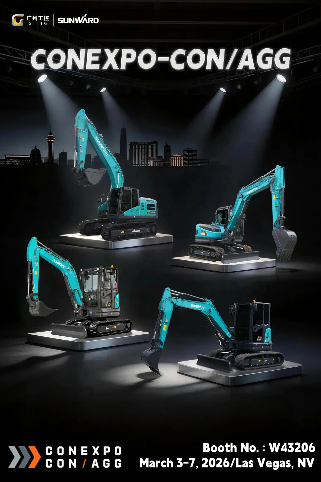 山河智能與您相約2026美國拉展！