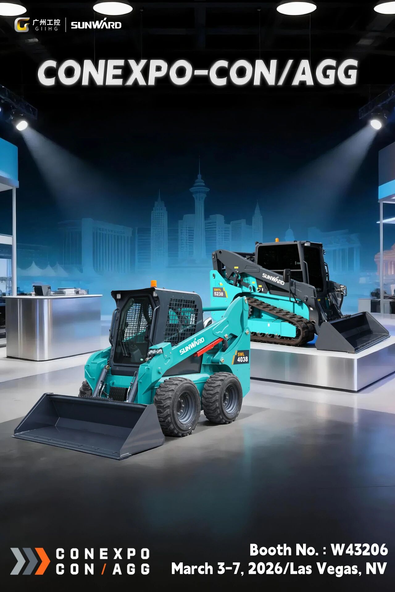 山河智能與您相約2026美國拉展！