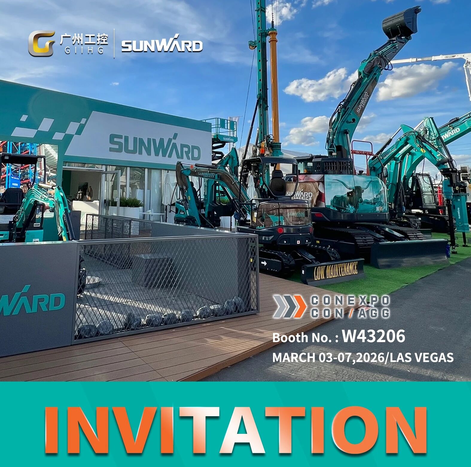 山河智能與您相約2026美國拉展！