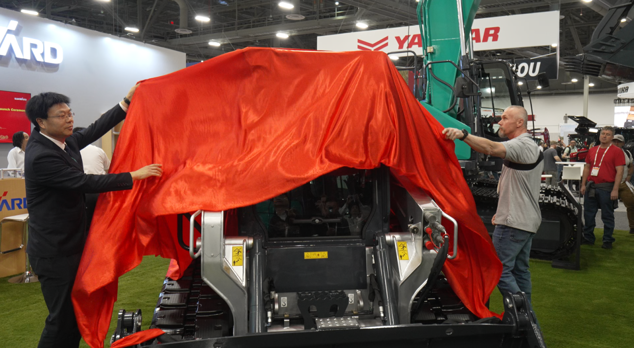 山河智能閃耀2026美國拉展，新品首發引關注