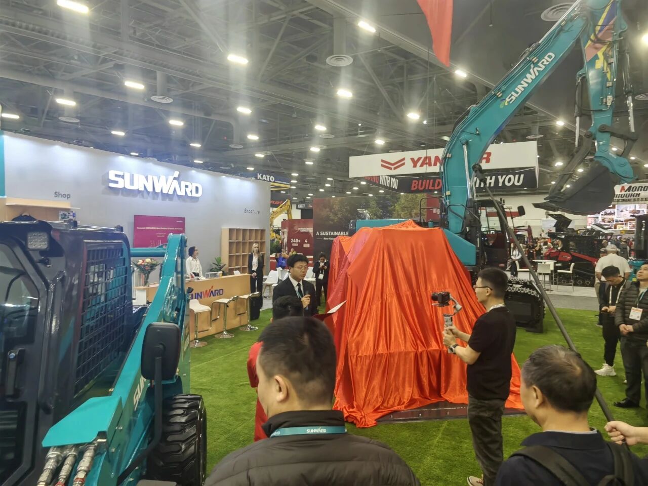 山河智能閃耀2026美國拉展，新品首發引關注