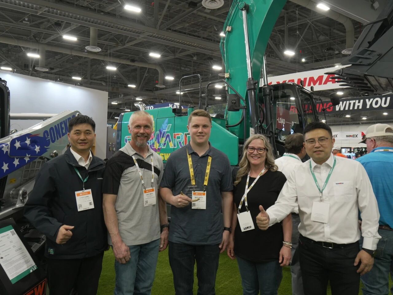 山河智能閃耀2026美國拉展，新品首發引關注