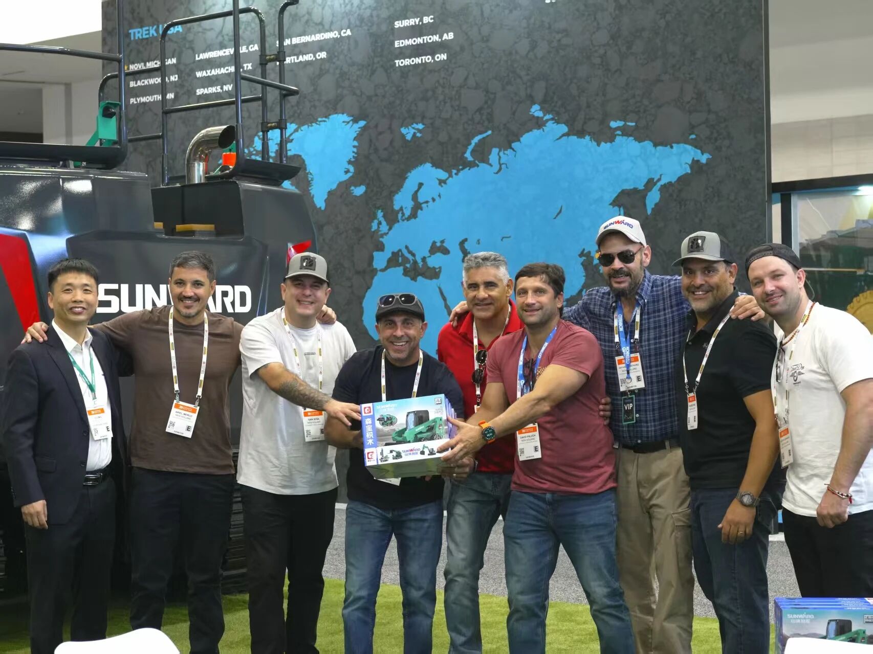 2026美國拉展圓滿收官，山河智能高端定制再獲認可！