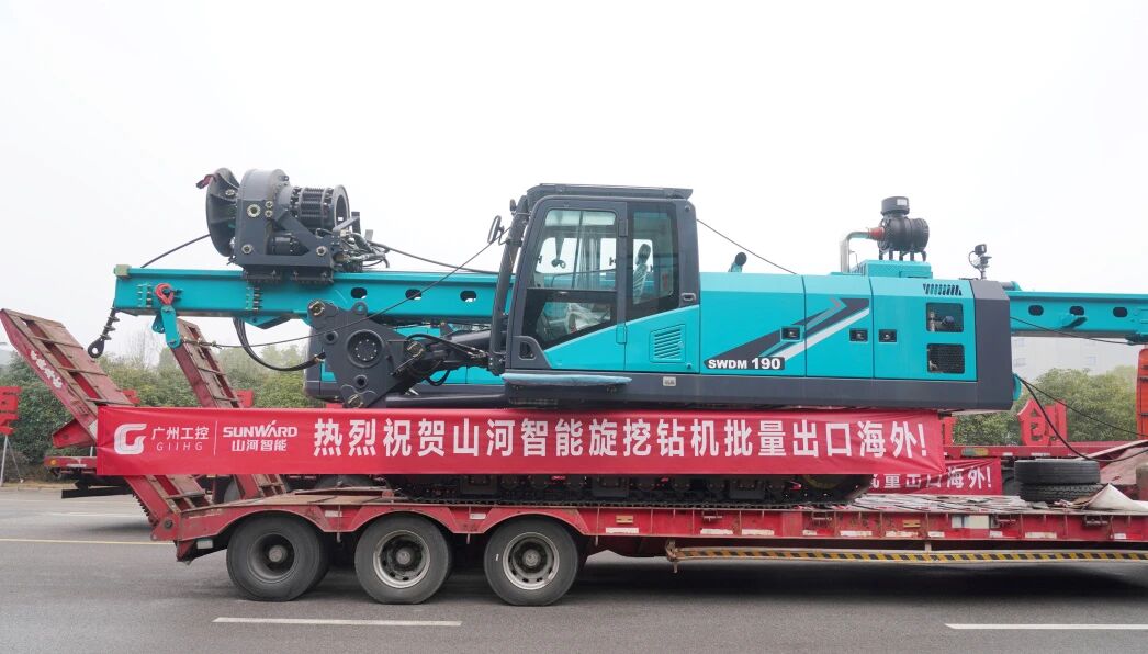 山河智能舉行2026年正月系列發貨儀式，過億元設備奔赴全球