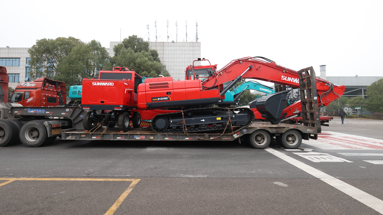 山河智能舉行2026年正月系列發貨儀式，過億元設備奔赴全球