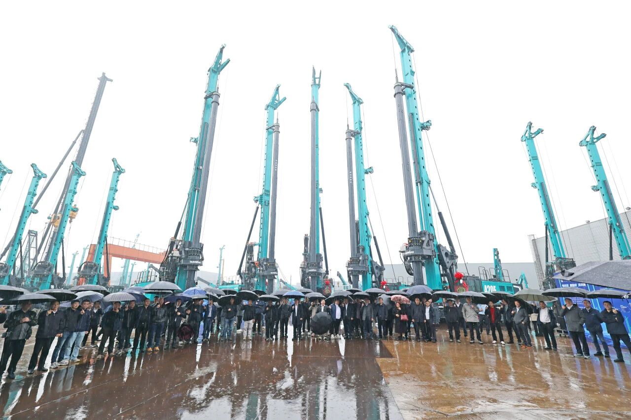 山河智能舉行電動旋挖鉆機新品發布會，收獲1.2億元訂單