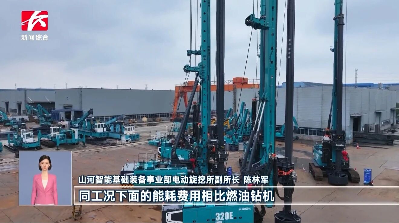 媒體關注全球最大型號增程式旋挖鉆機發布