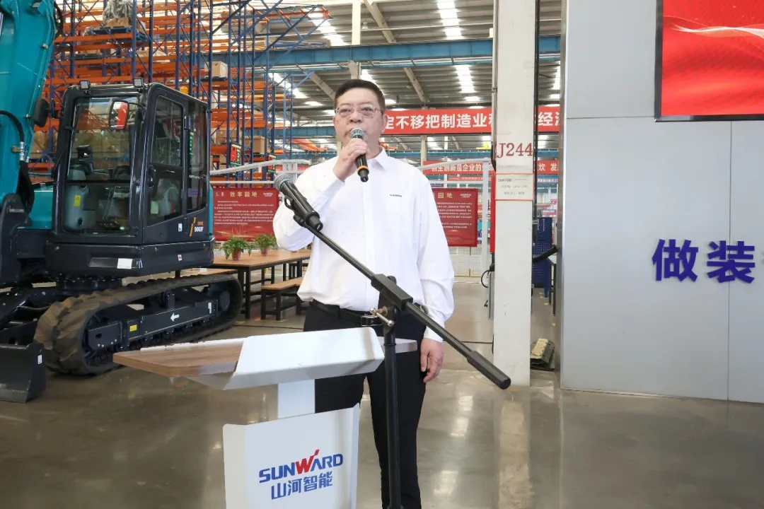 首屆“山河杯”工程機械產業鏈焊接技能大賽在山河工業城開幕